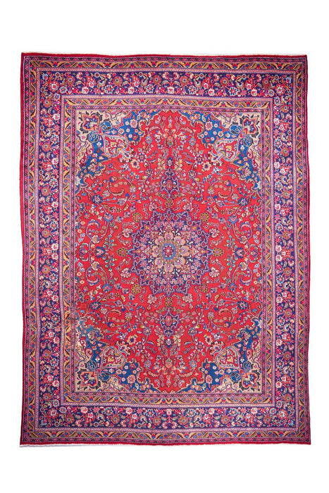 Traditional Vintage Handmade Rug 377X287 CM The Rugs Outlet 