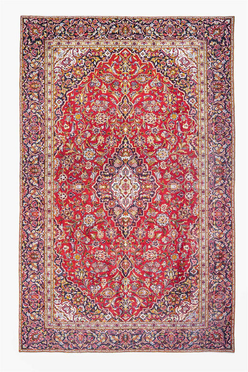 Traditional Vintage Handmade Rug 380X245 CM The Rugs Outlet 