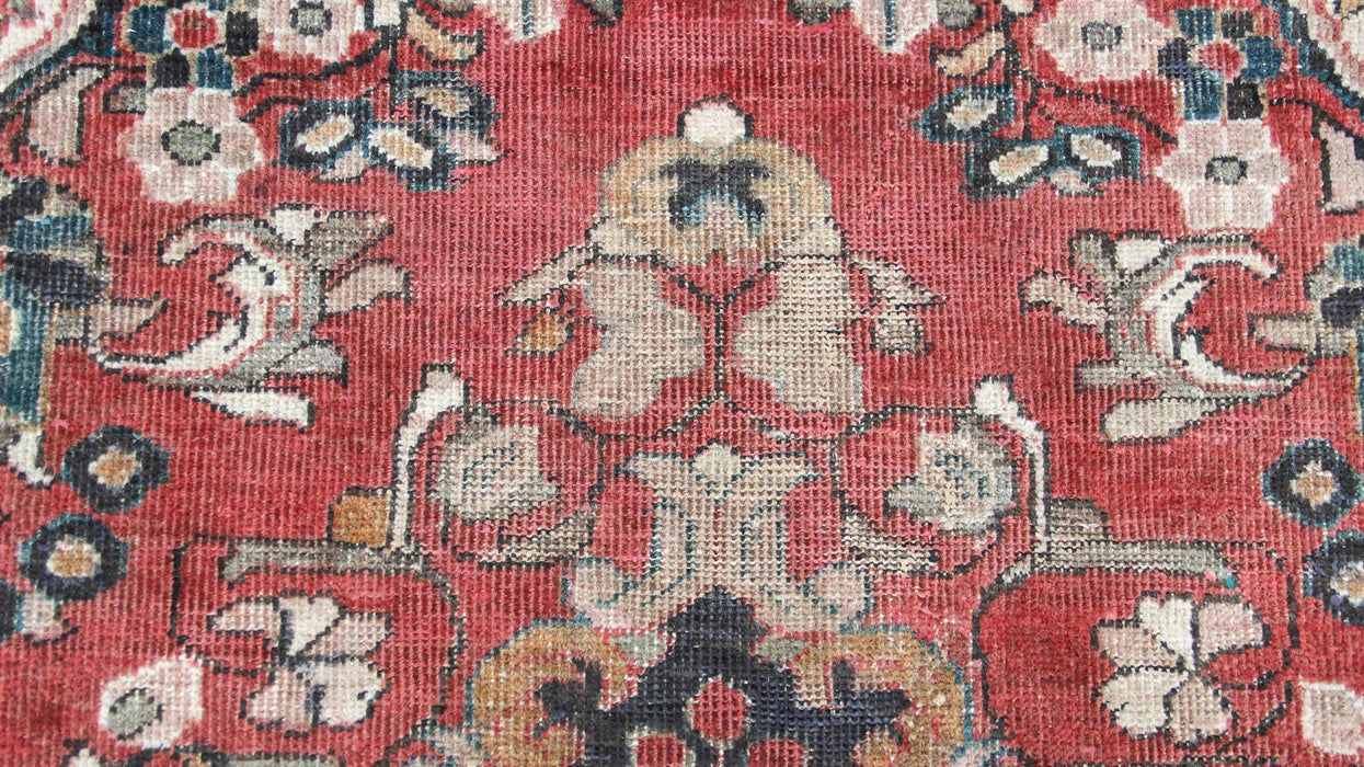 Traditional Vintage Handmade Rug 87x180cm The Rugs Outlet 