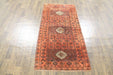 Traditional Vintage Handmade Rug 82x170cm The Rugs Outlet 