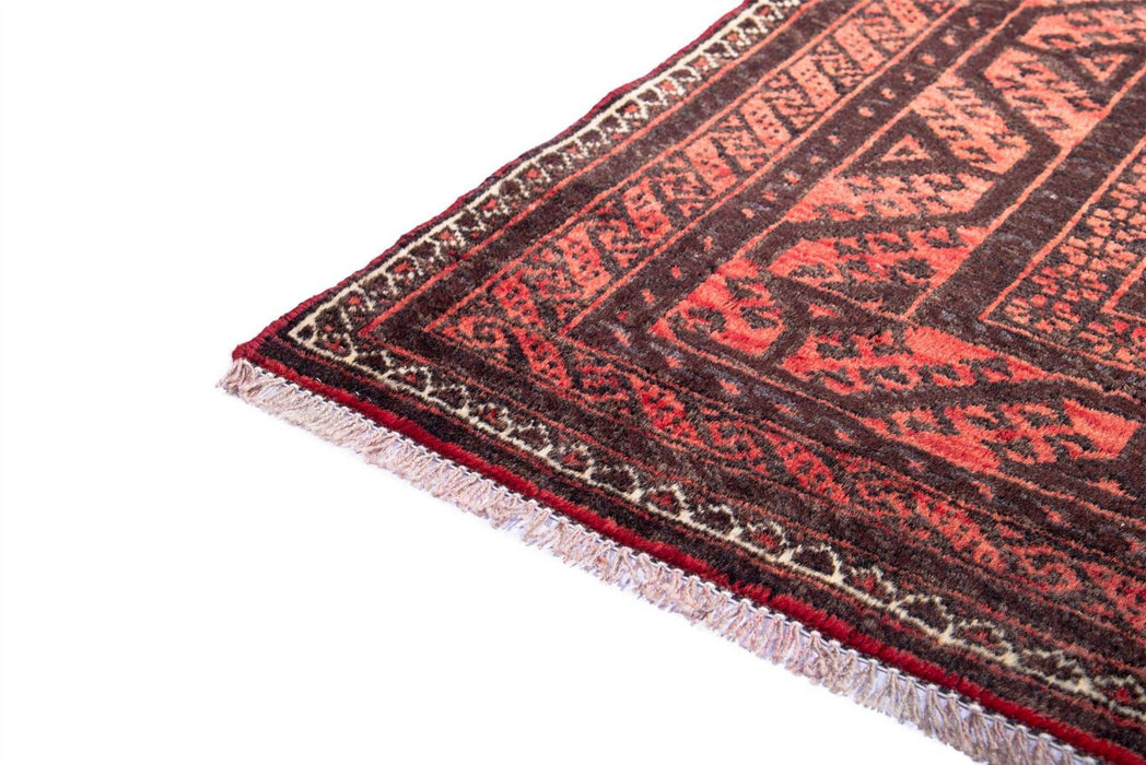 Traditional Vintage Handmade Rug 213X117 CM The Rugs Outlet 