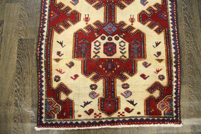 Traditional Vintage Handmade Rug 85x115cm The Rugs Outlet 