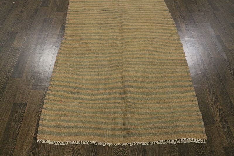 Traditional Vintage Handmade Rug 285X112 CM The Rugs Outlet 