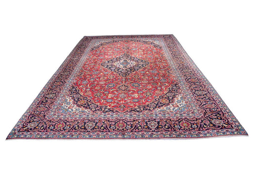 Traditional Vintage Handmade Rug 397X280 CM The Rugs Outlet 