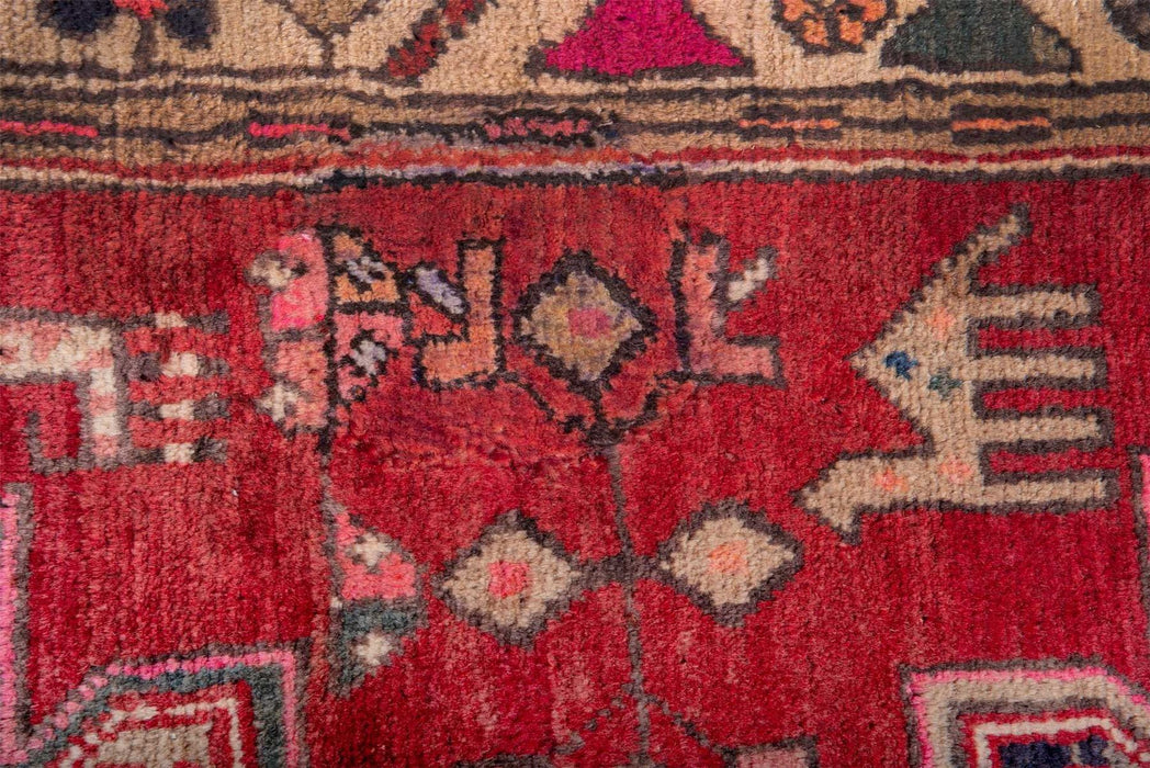 Traditional Vintage Handmade Rug 303X98 CM The Rugs Outlet 