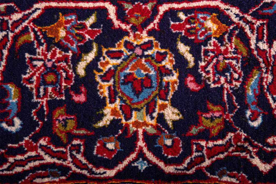 Traditional Vintage Handmade Rug 388X280 CM The Rugs Outlet 