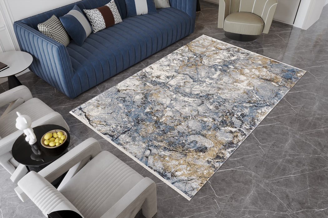 Kalipso Abstract Design Rug (V1) - Multi