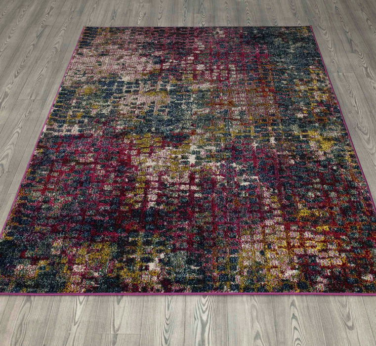 Miami Abstract Design Rug (V4) - Multi