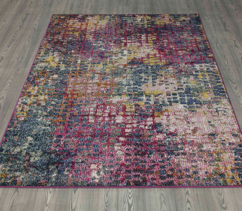 Miami Abstract Design Rug (V4) - Multi