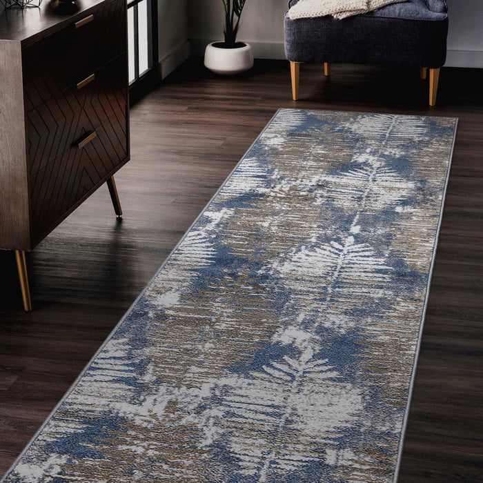 Paris Leaf Rug V2 - Beige