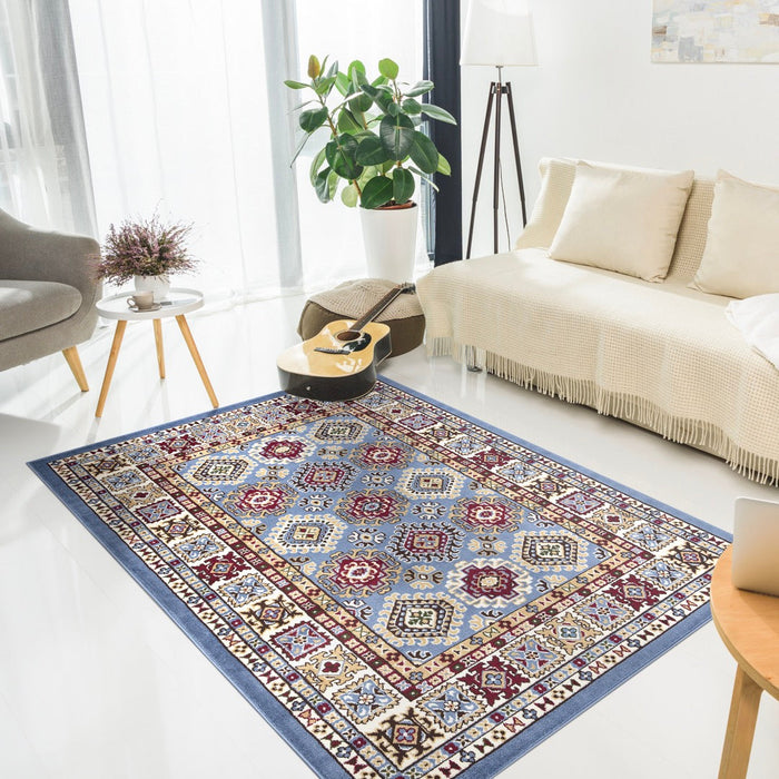 Qashqai Bohemian Rug - Blue