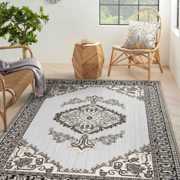 Richmond Traditional Outdoor Rug (V1) - Beige