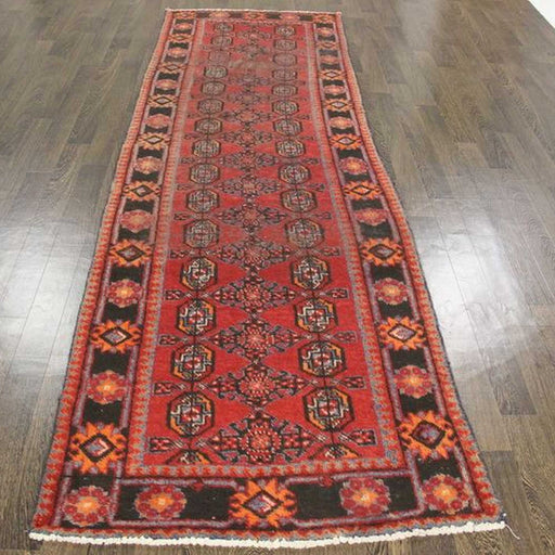 Traditional Vintage Handmade Rug 330x107cm The Rugs Outlet 