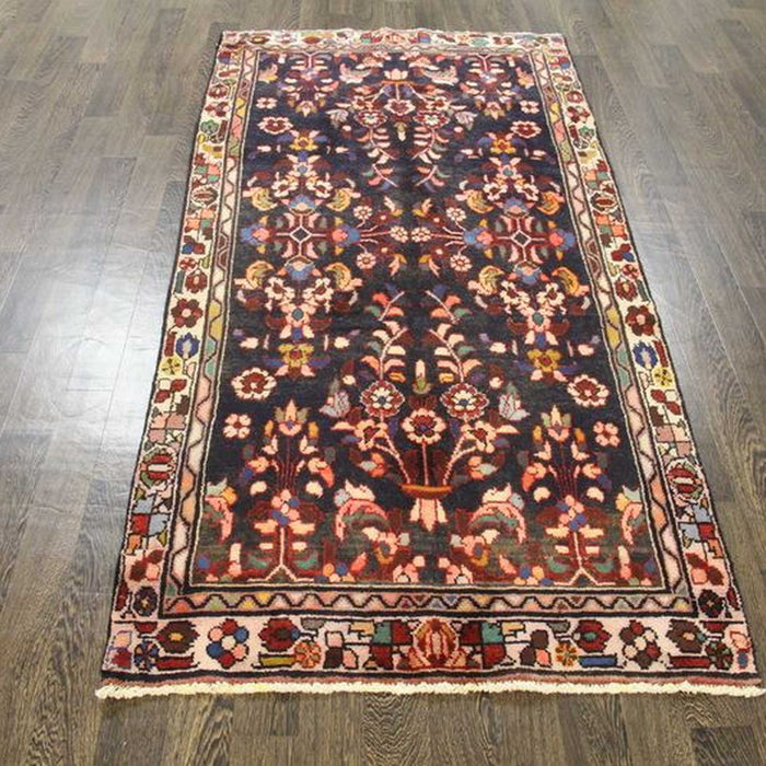 Traditional Vintage Handmade Rug 112x235cm The Rugs Outlet 