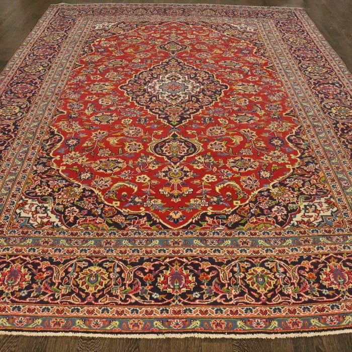 Traditional Vintage Handmade Rug 247x340cm The Rugs Outlet 