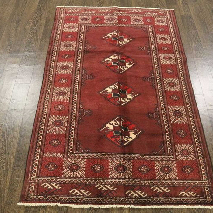 Traditional Vintage Handmade Rug 96x160cm The Rugs Outlet 