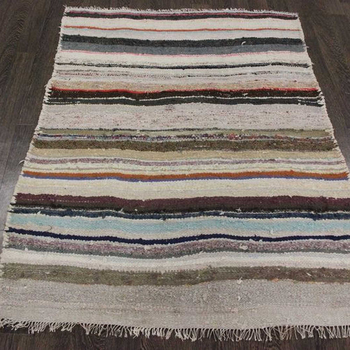 Traditional Vintage Handmade Rug 114x150cm The Rugs Outlet 