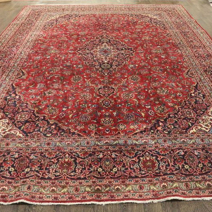 Traditional Vintage Handmade Rug 285x382cm The Rugs Outlet 