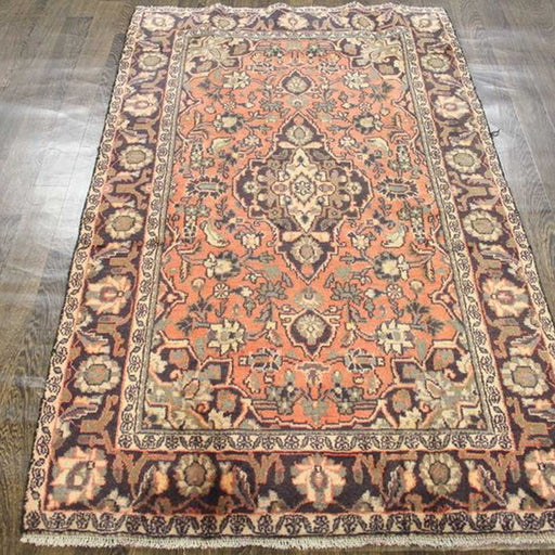 Traditional Vintage Handmade Rug 115x186cm The Rugs Outlet 