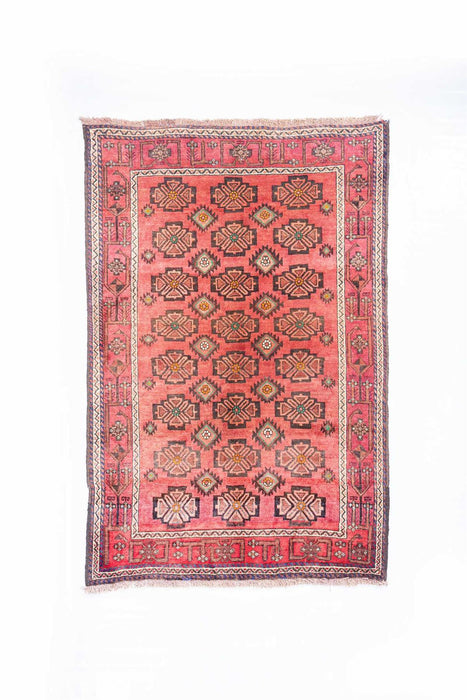 Traditional Vintage Handmade Rug 220X152 CM The Rugs Outlet 