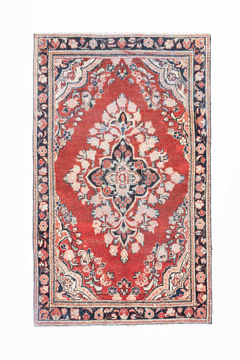 Traditional Vintage Handmade Rug 196X122 CM The Rugs Outlet 