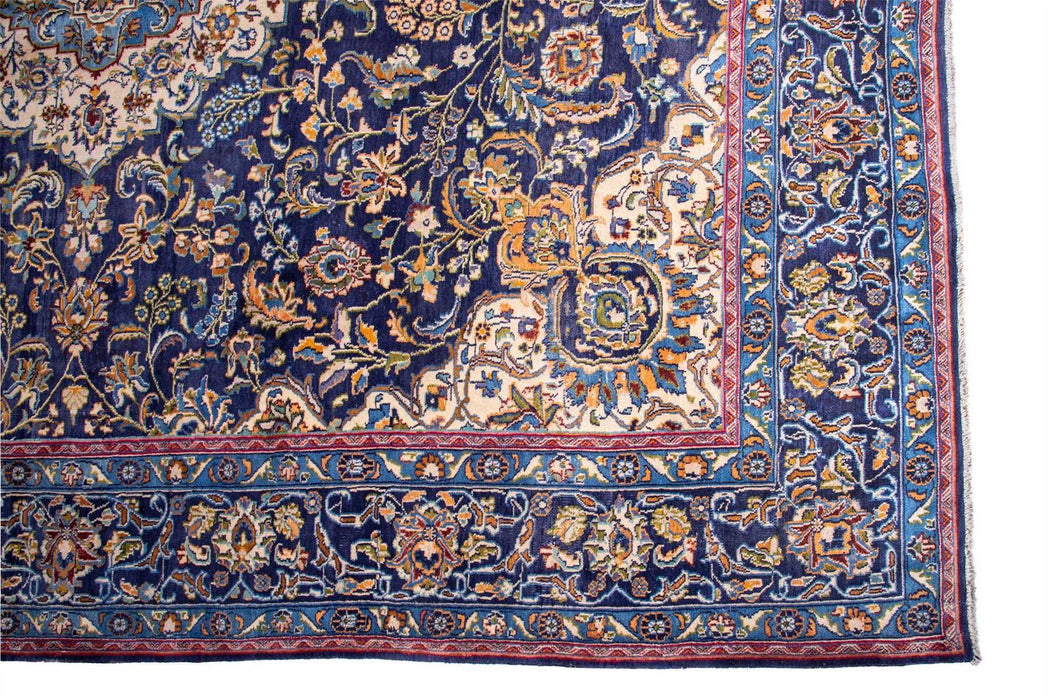 Traditional Vintage Handmade Rug 370X290 CM The Rugs Outlet 