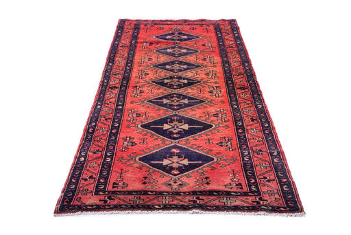 Traditional Vintage Handmade Rug 317X112 CM The Rugs Outlet 