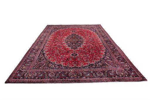 Traditional Vintage Handmade Rug 388X288 CM The Rugs Outlet 