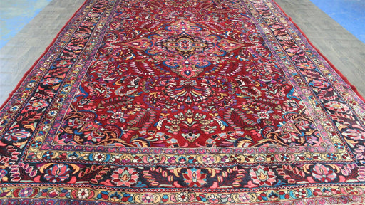 Traditional Vintage Handmade Rug 411X285 CM The Rugs Outlet 