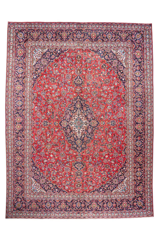 Traditional Vintage Handmade Rug 385X296 CM The Rugs Outlet 