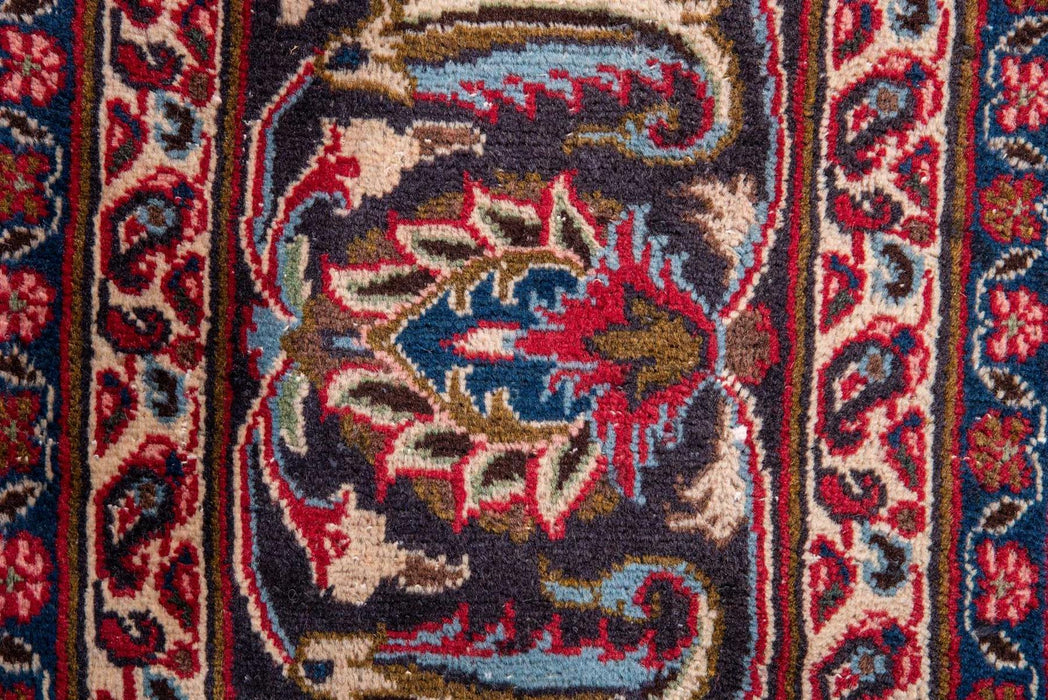 Traditional Vintage Handmade Rug 372X286 CM The Rugs Outlet 