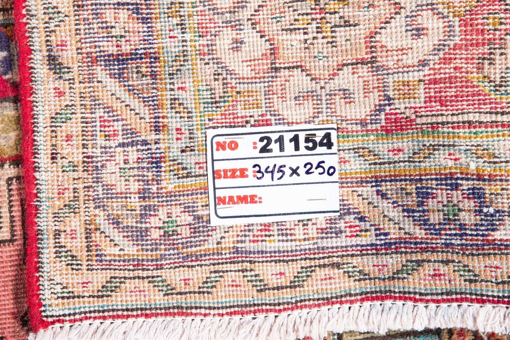 Traditional Vintage Handmade Rug 345X250 CM The Rugs Outlet 