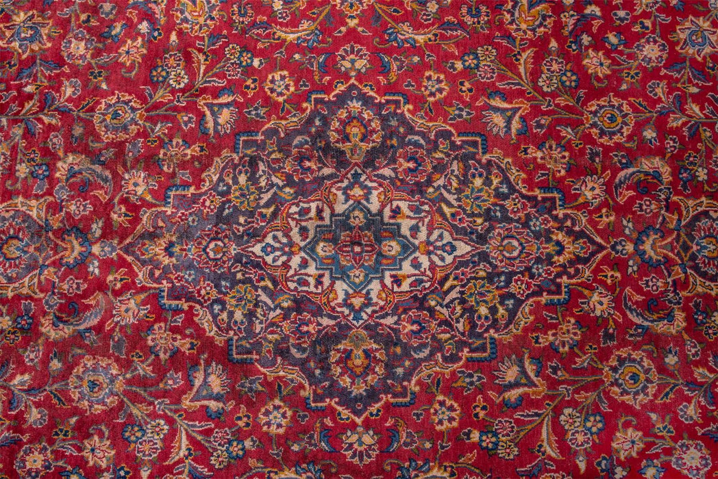 Traditional Vintage Handmade Rug 377X291 CM The Rugs Outlet 