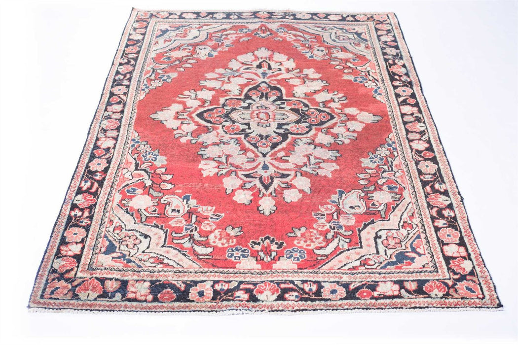 Traditional Vintage Handmade Rug 196X122 CM The Rugs Outlet 