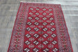 Traditional Vintage Handmade Rug 247 X 128 CM The Rugs Outlet 