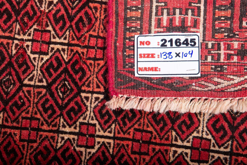 Traditional Vintage Handmade Rug 138X104 CM The Rugs Outlet 