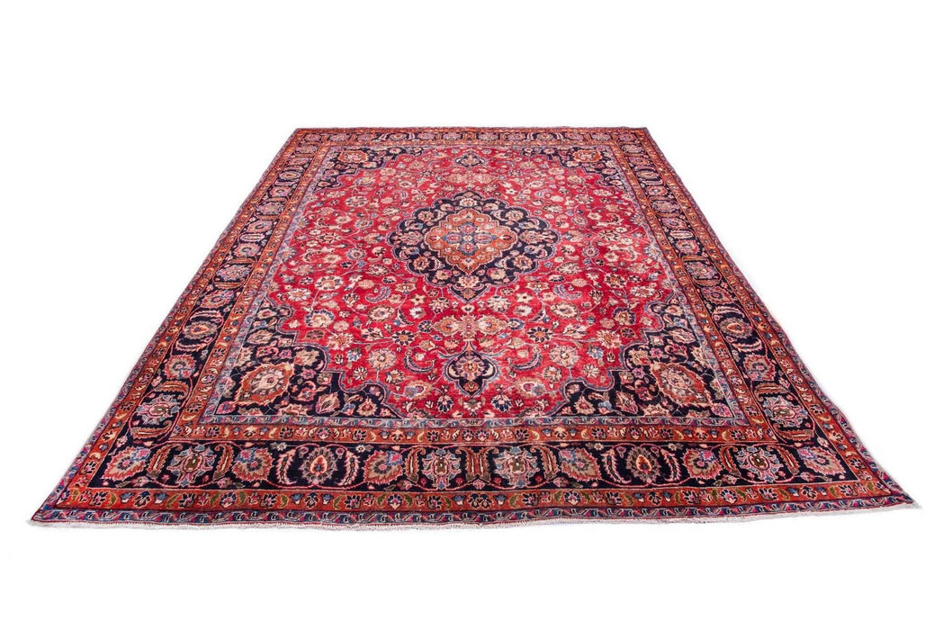 Traditional Vintage Handmade Rug 390X298 CM The Rugs Outlet 