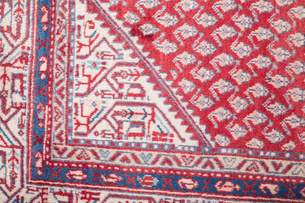 Traditional Vintage Handmade Rug 191X140 CM The Rugs Outlet 