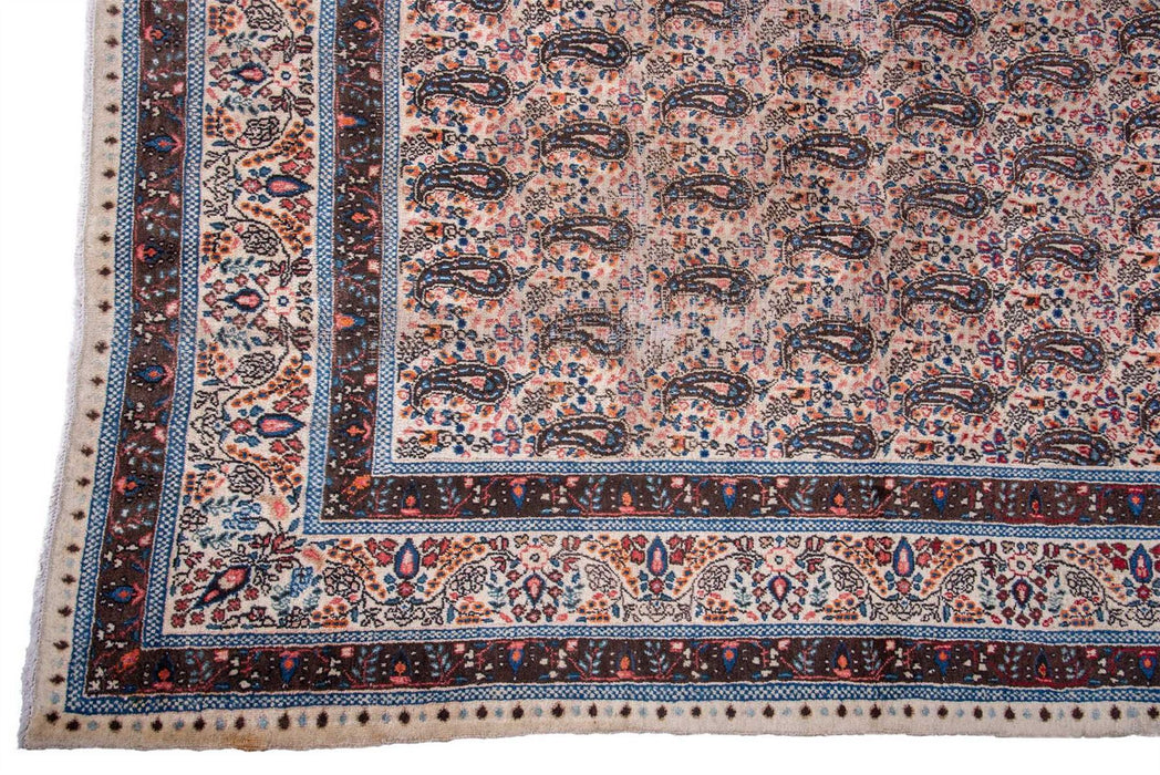 Traditional Vintage Handmade Rug 363X260 CM The Rugs Outlet 