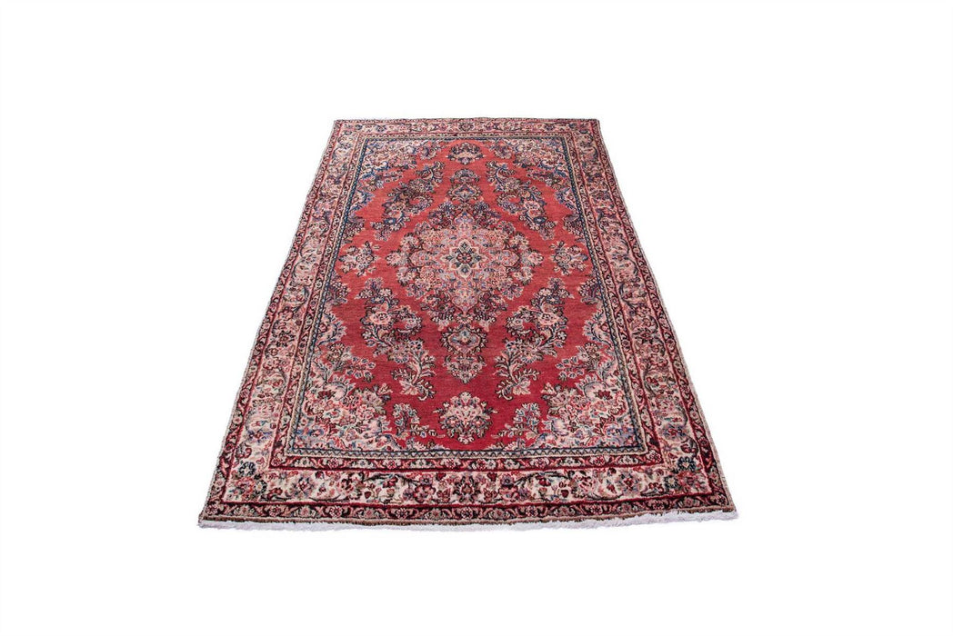 Traditional Vintage Handmade Rug 208X125 CM The Rugs Outlet 