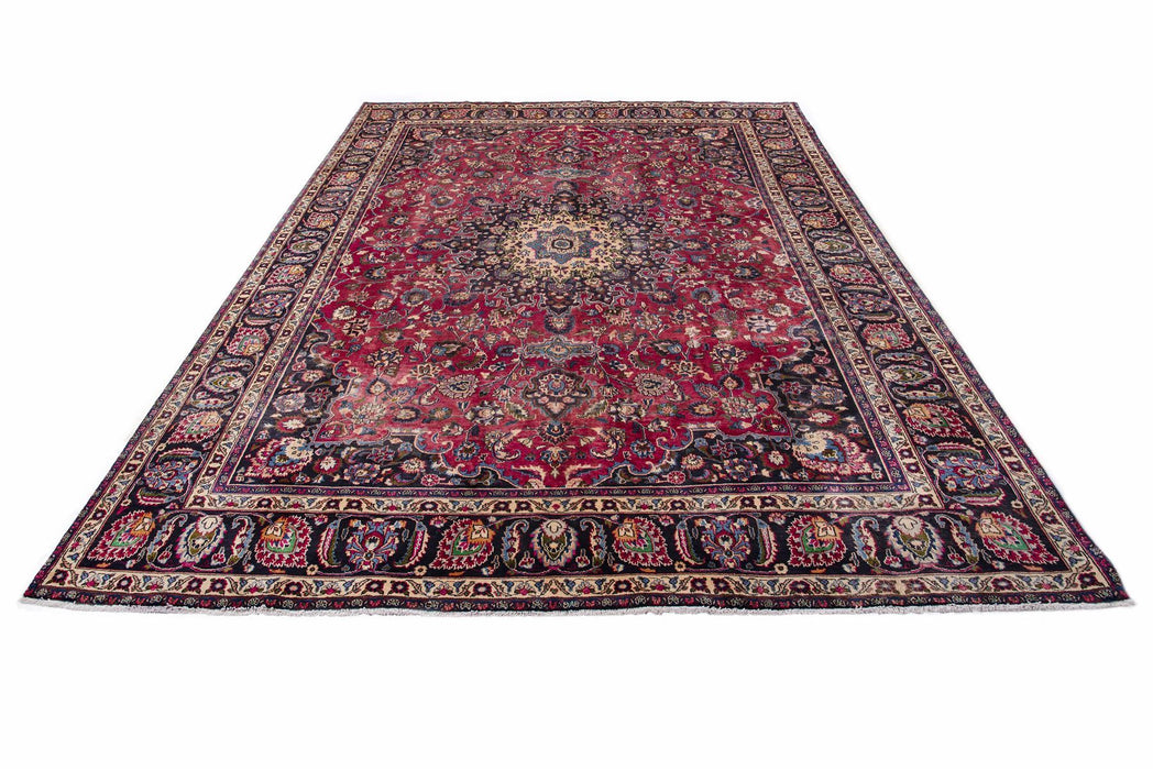 Traditional Vintage Handmade Rug 281 X 385 cm The Rugs Outlet 