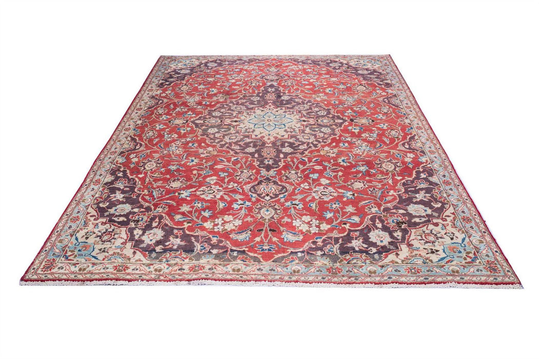 Traditional Vintage Handmade Rug 263X170 CM The Rugs Outlet 