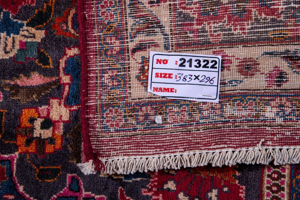 Traditional Vintage Handmade Rug 383X296 CM The Rugs Outlet 