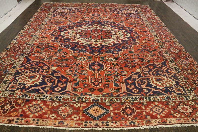 Traditional Vintage Handmade Rug 304x388cm The Rugs Outlet 