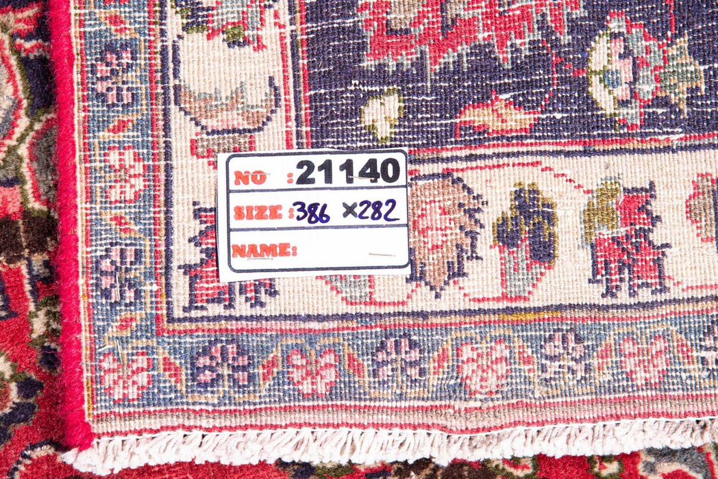 Traditional Vintage Handmade Rug 386X282 CM The Rugs Outlet 