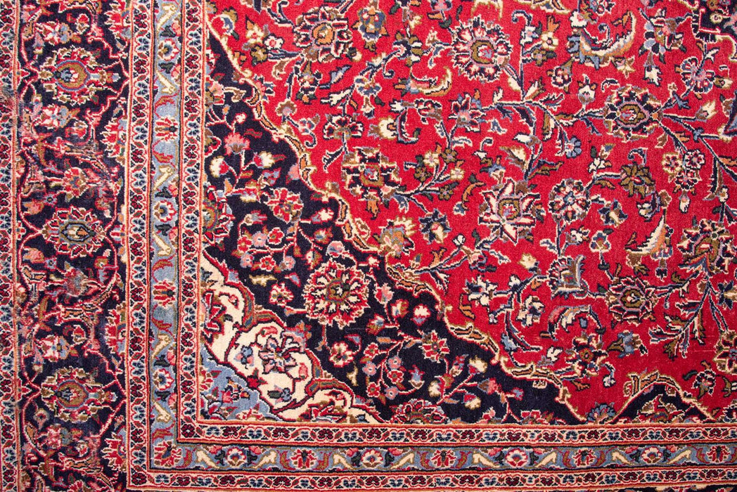 Traditional Vintage Handmade Rug 393X293 CM The Rugs Outlet 