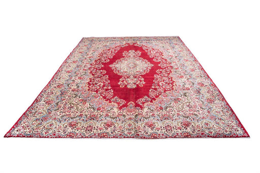 Traditional Vintage Handmade Rug 423X300 CM The Rugs Outlet 