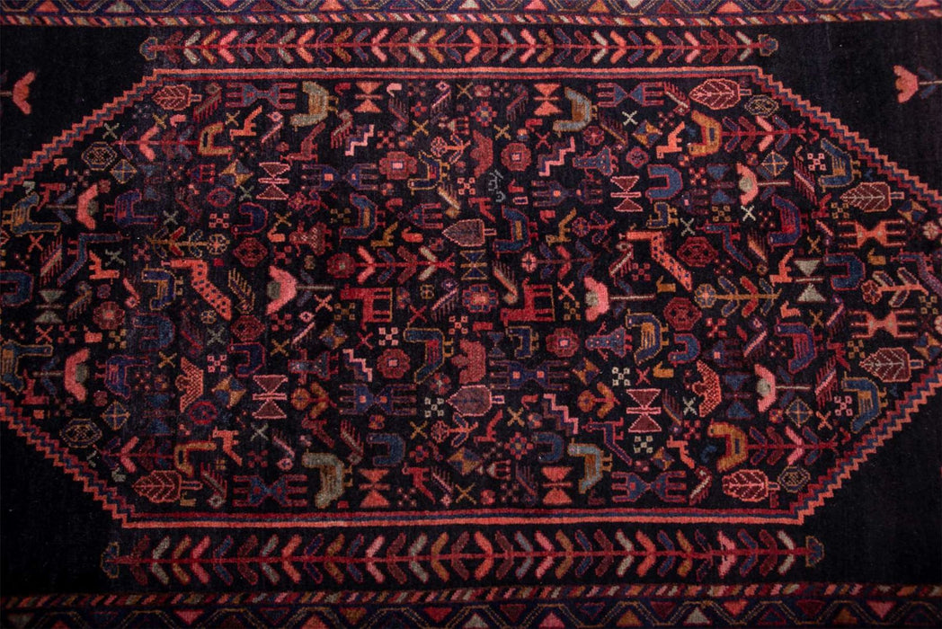 Traditional Vintage Handmade Rug 385X133 CM The Rugs Outlet 