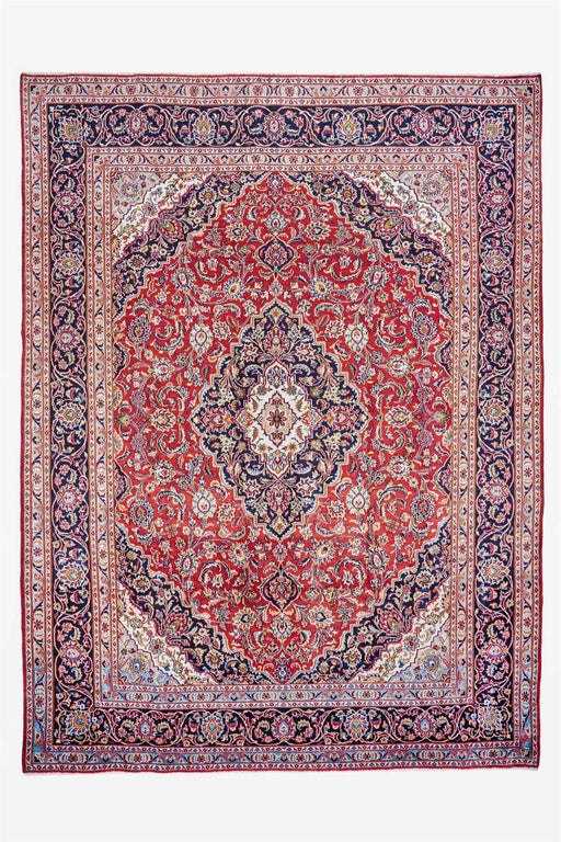 Traditional Vintage Handmade Rug 396X290 CM The Rugs Outlet 