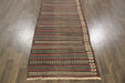 Traditional Vintage Handmade Rug 316X97cm The Rugs Outlet 